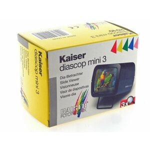 Kaiser Diascop Mini 3 Slide Viewer - Black brand new in box!!